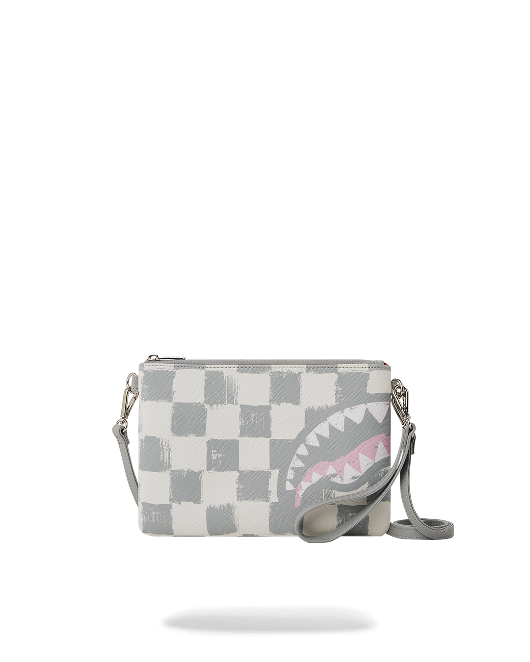 VANQUISH CREAM CROSSOVER CLUTCH