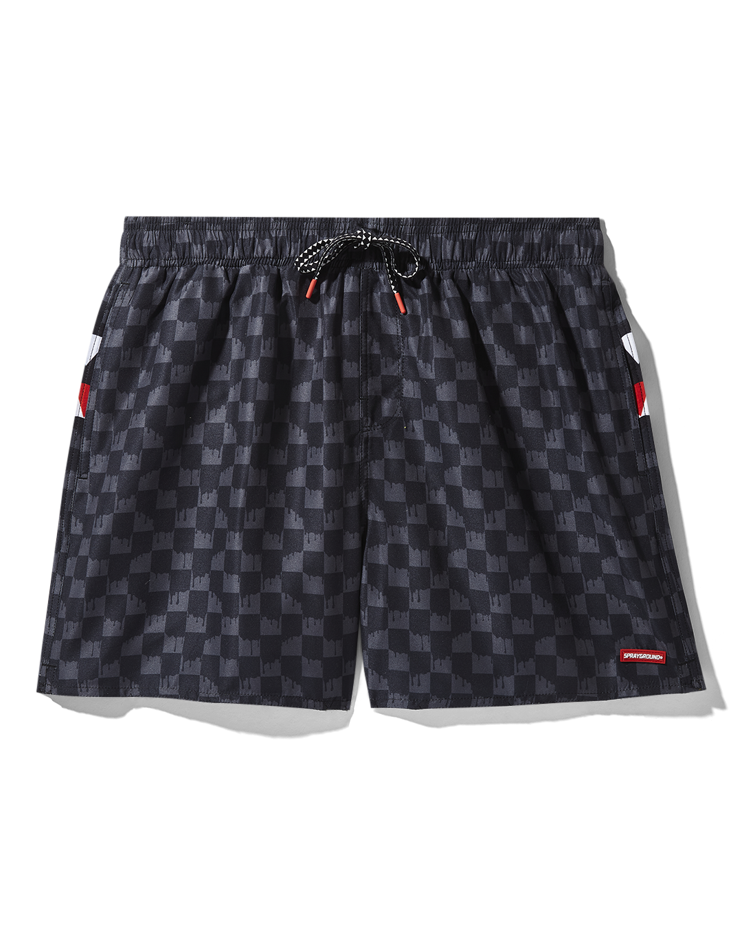 DRIP CHECK SWIM SHORTS